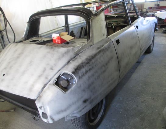 DS body panels in primer