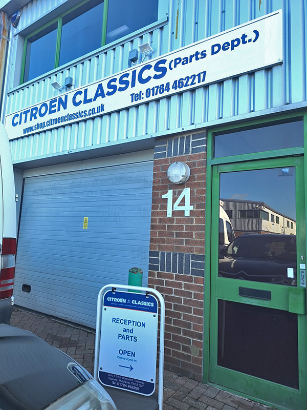 Parts dept, Wokingham