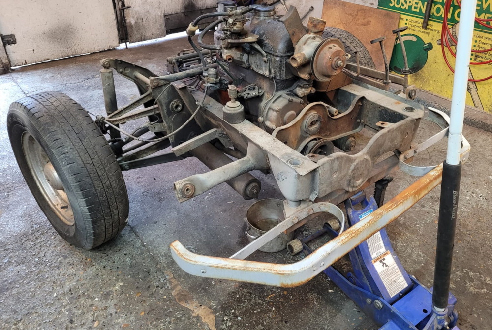 H van front subframe